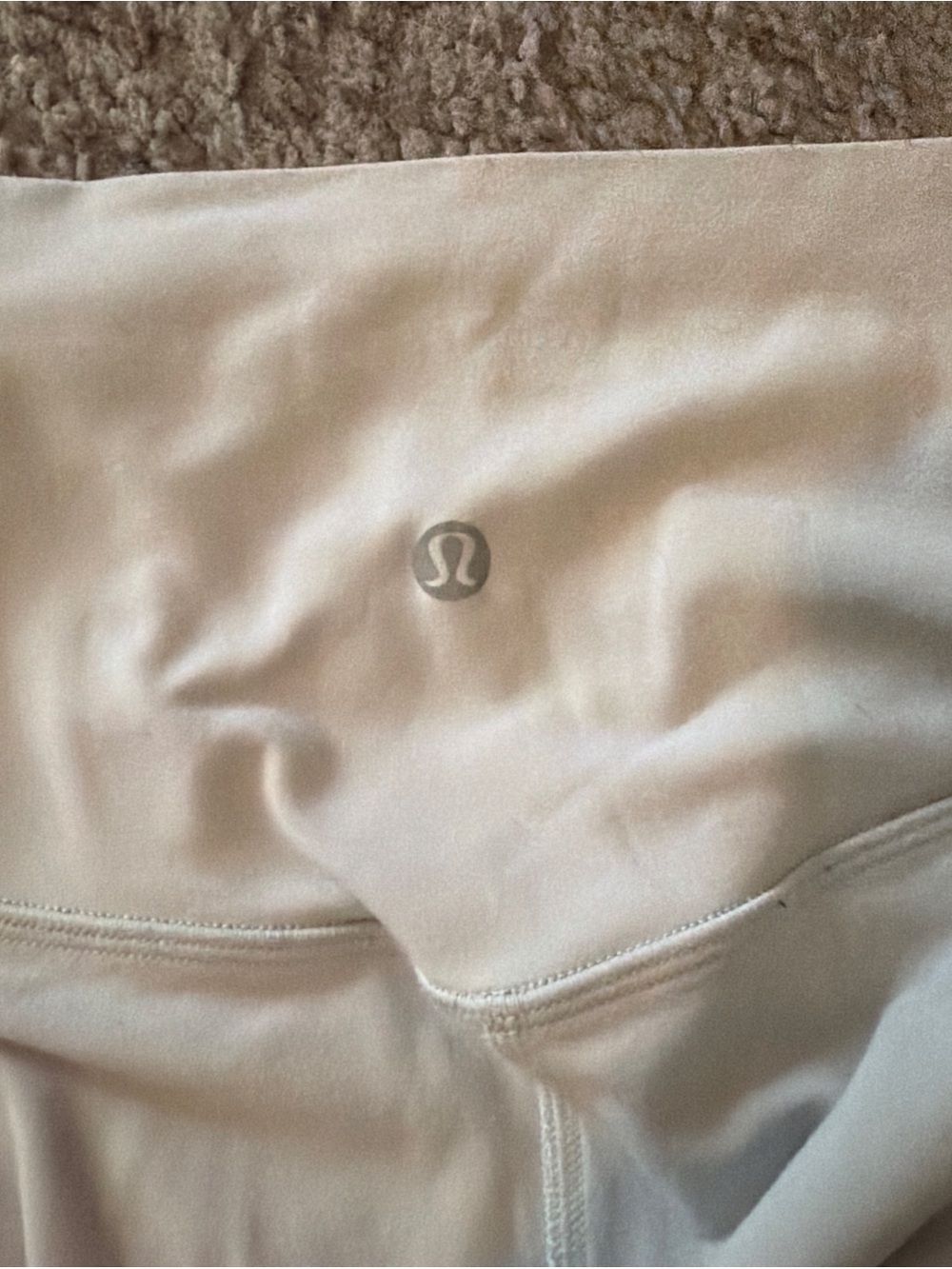 lululemon athletica Kids Leggings in Light Beige/Cream
